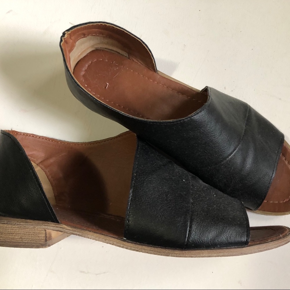 Open toe D’Orsay sandals size 8.5